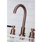 Fauceture FSC892DKLAC Kaiser Widespread Bathroom Faucet, Antique Copper FSC892DKLAC - alternate 2